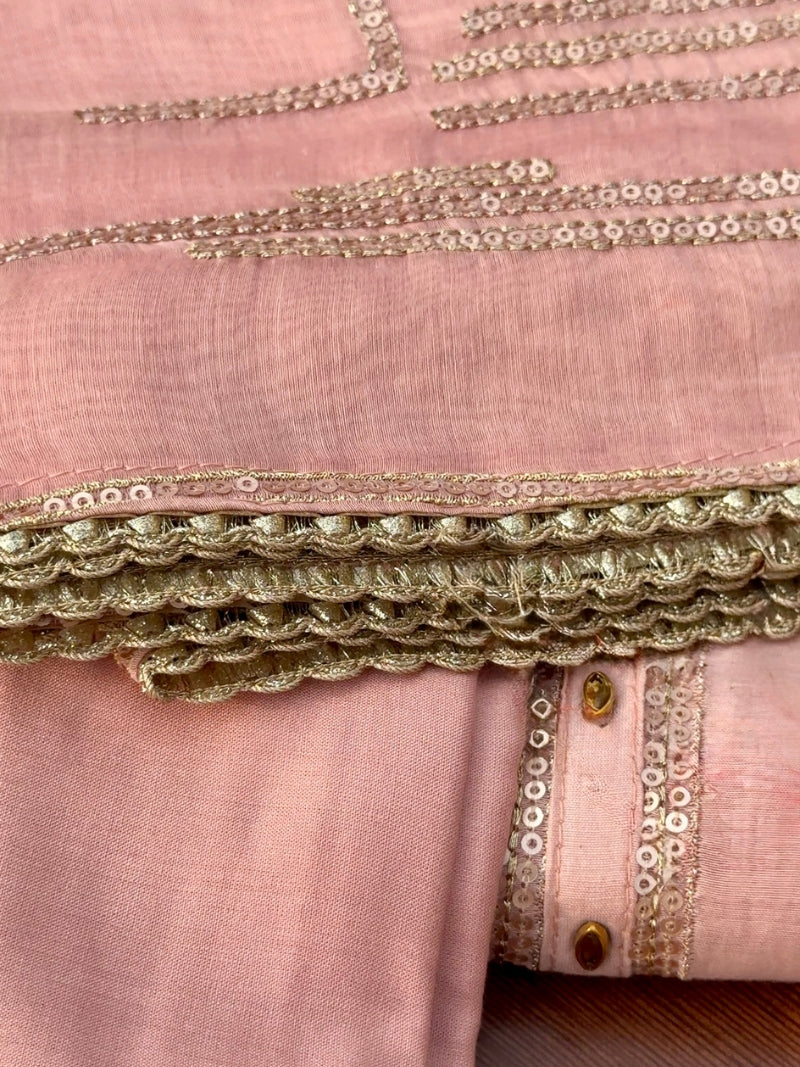 Arohi Pure Mul Chanderi Embroidered Kurta Set with Dupatta