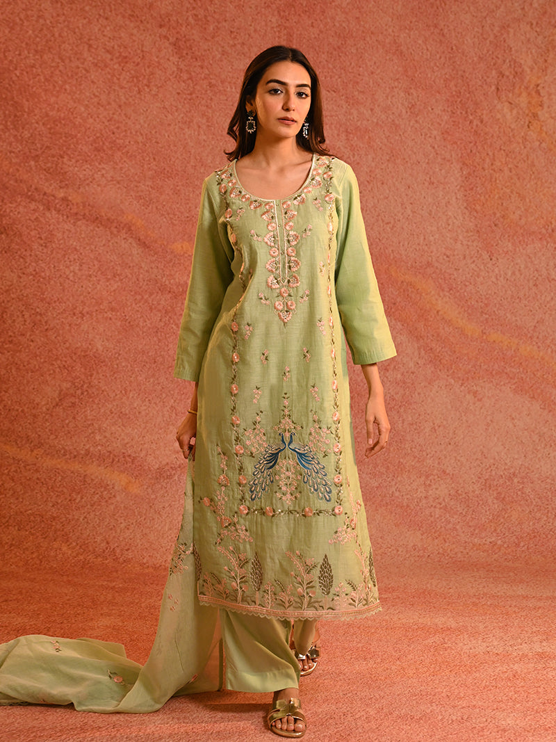 Morbagh Pure Mul Cotton Suit Set
