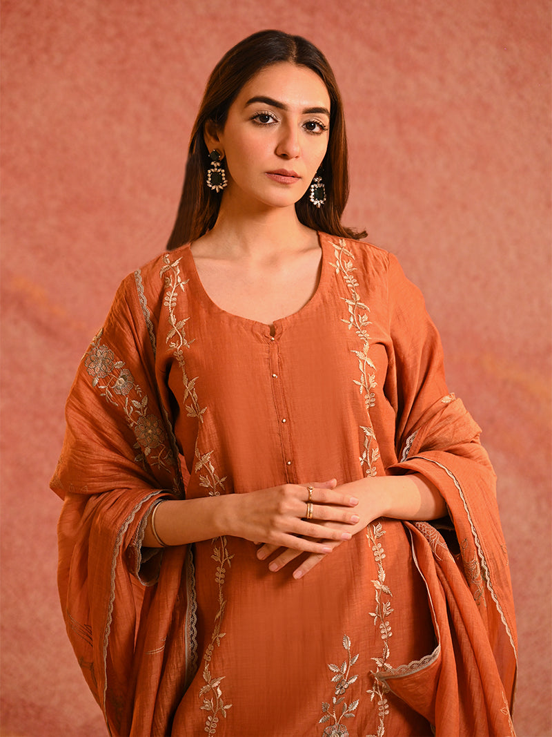 Suhani Pure Mul Cotton Suit Set with Dupatta