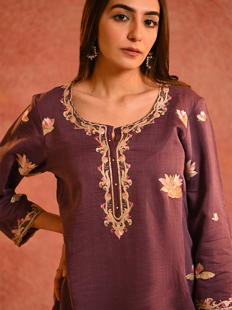 Gulnoor Pure Mul Cotton Suit Set with Dupatta