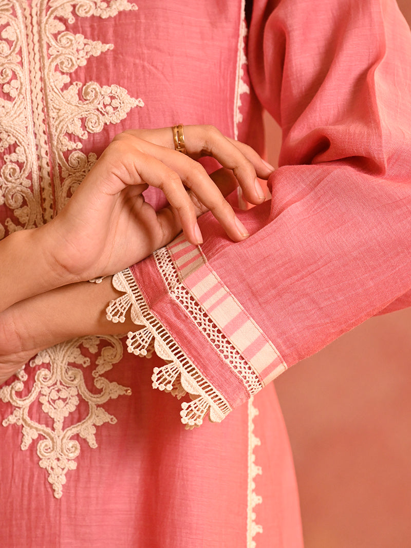 Zariya Pure Mul Cotton Suit Set With Dupatta